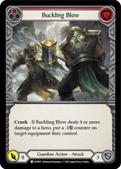 Buckling Blow (Red) [U-WTR057] (Welcome to Rathe Unlimited)  Unlimited Rainbow Foil | Good Games North