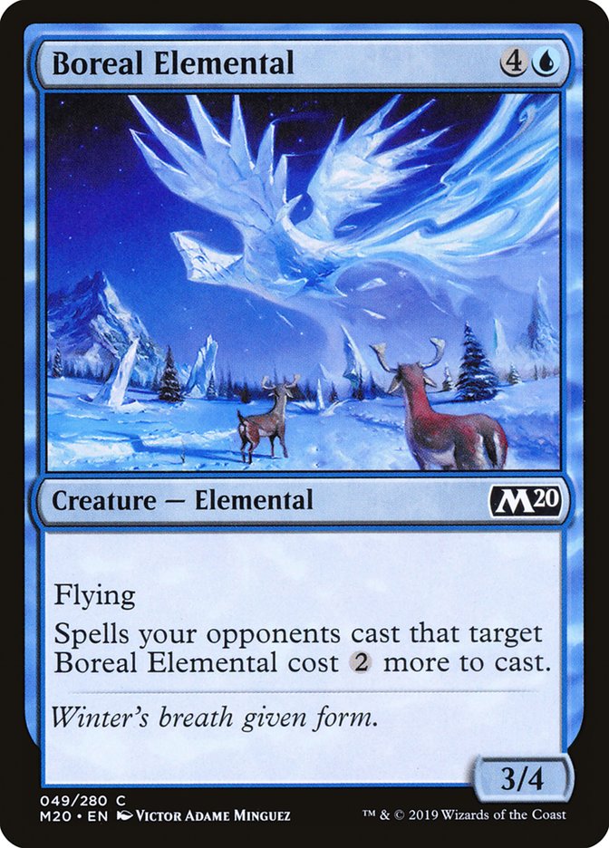 Boreal Elemental [Core Set 2020] | Good Games North