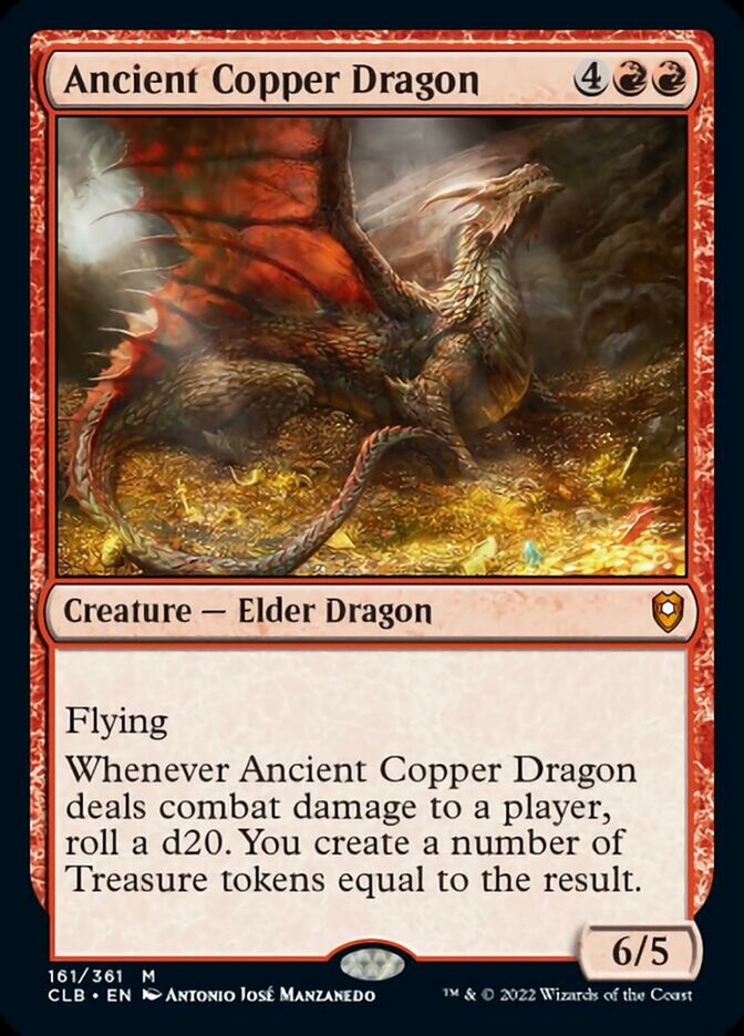 Ancient Copper Dragon [Commander Legends: Battle for Baldur's Gate] | Good Games North
