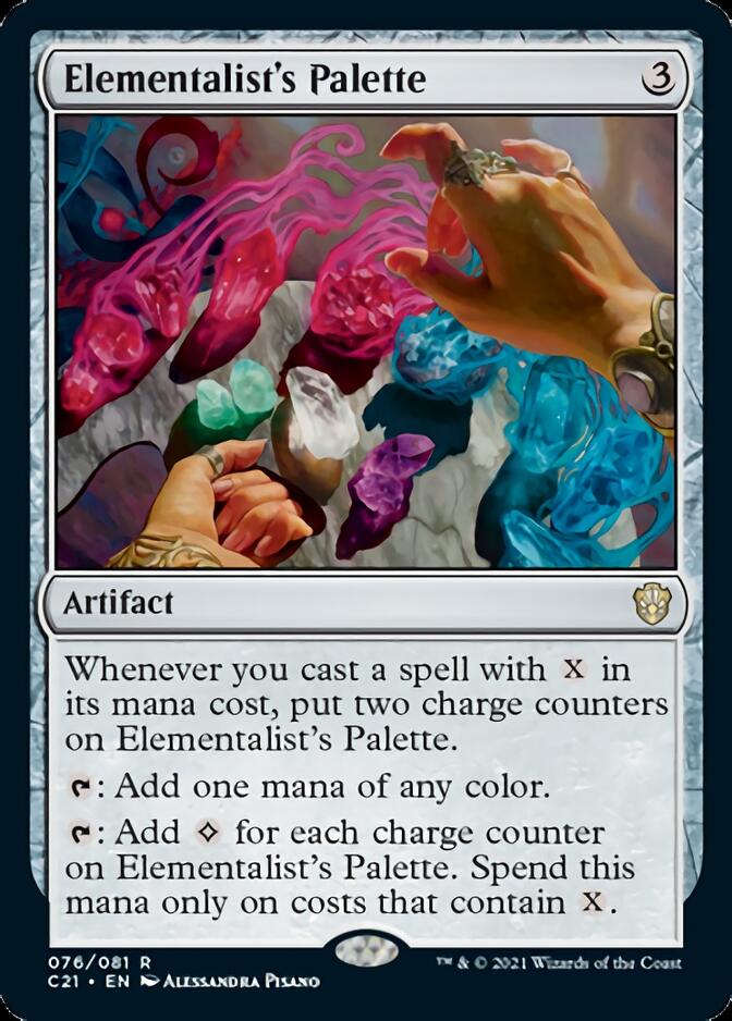 Elementalist's Palette [Commander 2021] | Good Games North