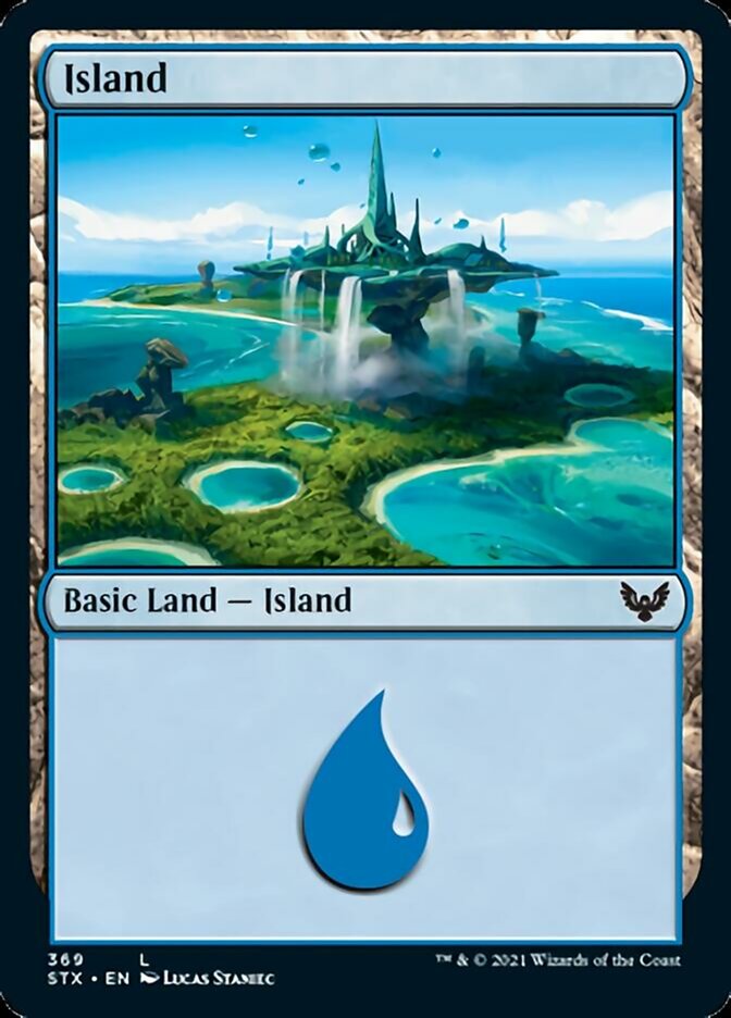 Island (#369) [Strixhaven: School of Mages] | Good Games North