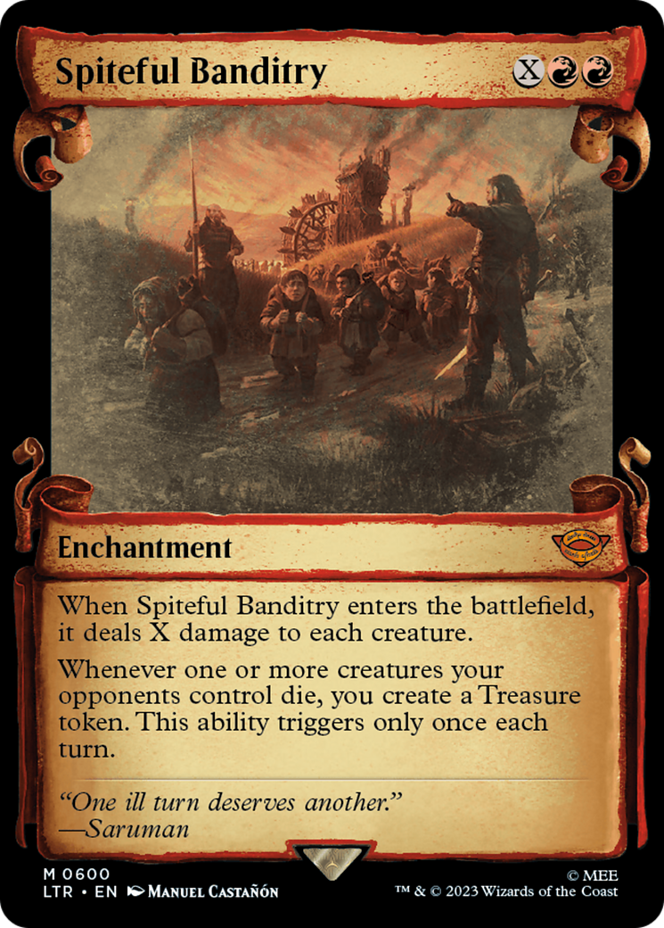 Spiteful Banditry [The Lord of the Rings: Tales of Middle-Earth Showcase Scrolls] | Good Games North
