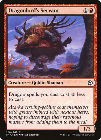 Dragonlord's Servant [Iconic Masters] | Good Games North