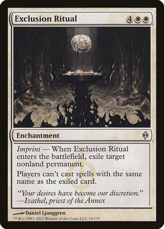 Exclusion Ritual [New Phyrexia] | Good Games North