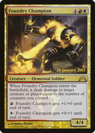 Foundry Champion [Gatecrash Promos] | Good Games North