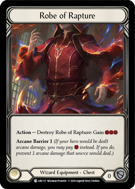 Robe of Rapture [U-ARC117] Unlimited Rainbow Foil | Good Games North