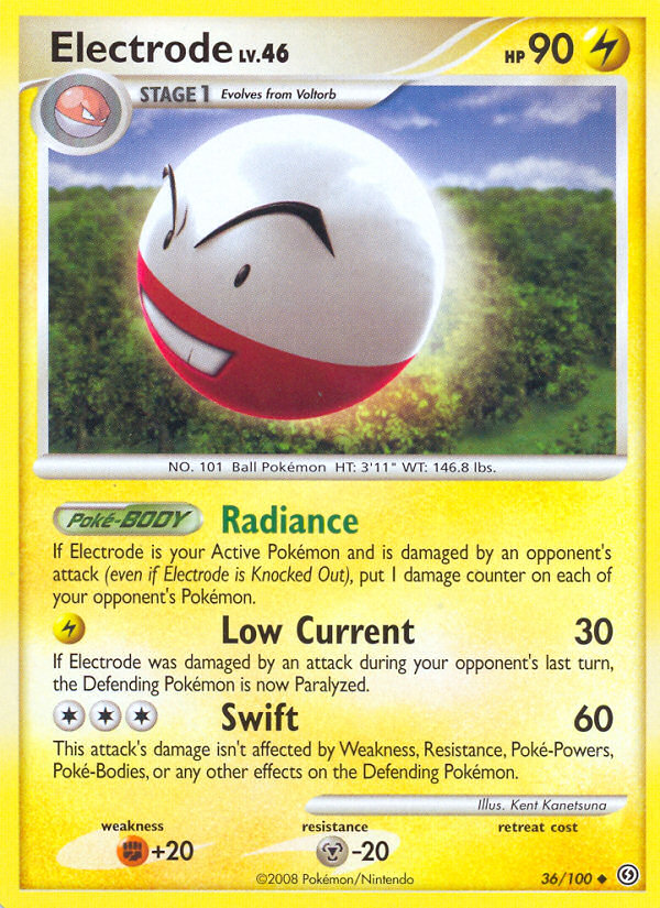 Electrode (36/100) [Diamond & Pearl: Stormfront] | Good Games North