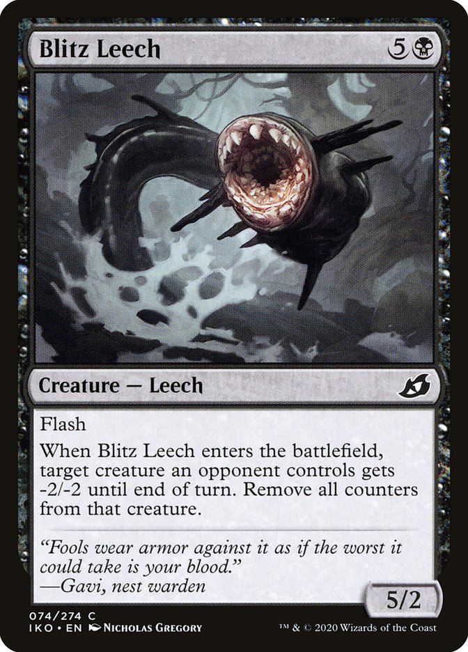 Blitz Leech [Ikoria: Lair of Behemoths] | Good Games North