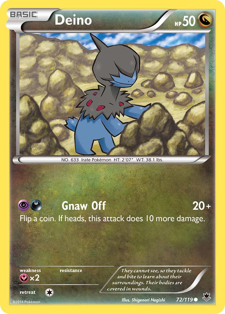 Deino (72/119) [XY: Phantom Forces] | Good Games North
