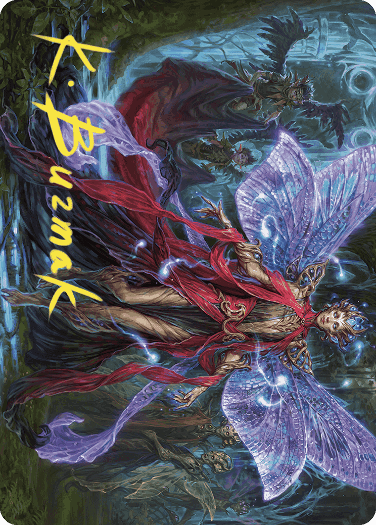 Tegwyll, Duke of Splendor Art Card (Gold-Stamped Signature) [Wilds of Eldraine Art Series] | Good Games North