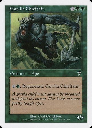 Gorilla Chieftain [Seventh Edition] | Good Games North
