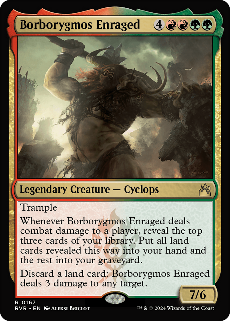 Borborygmos Enraged [Ravnica Remastered] | Good Games North