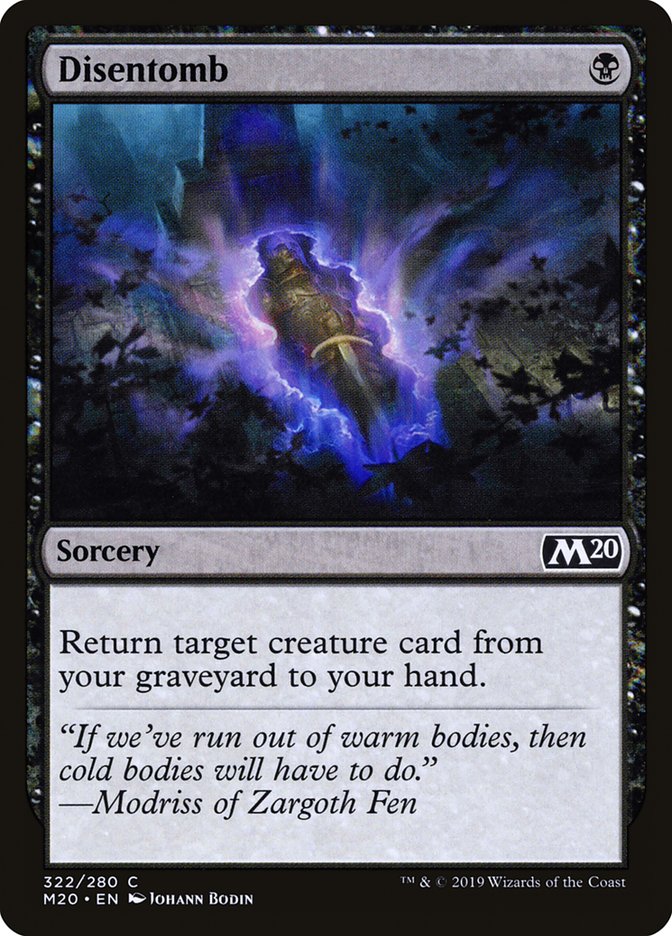 Disentomb [Core Set 2020] | Good Games North