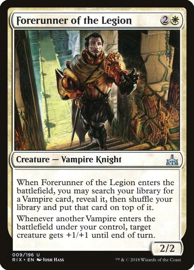 Forerunner of the Legion [Rivals of Ixalan] | Good Games North