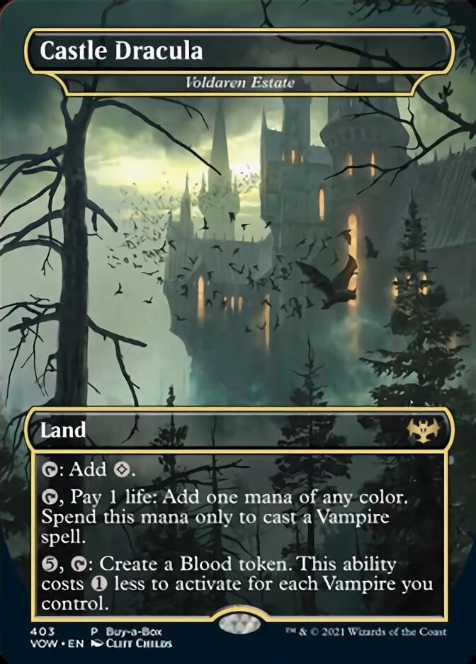 Voldaren Estate - Castle Dracula (Buy-A-Box) [Innistrad: Crimson Vow] | Good Games North
