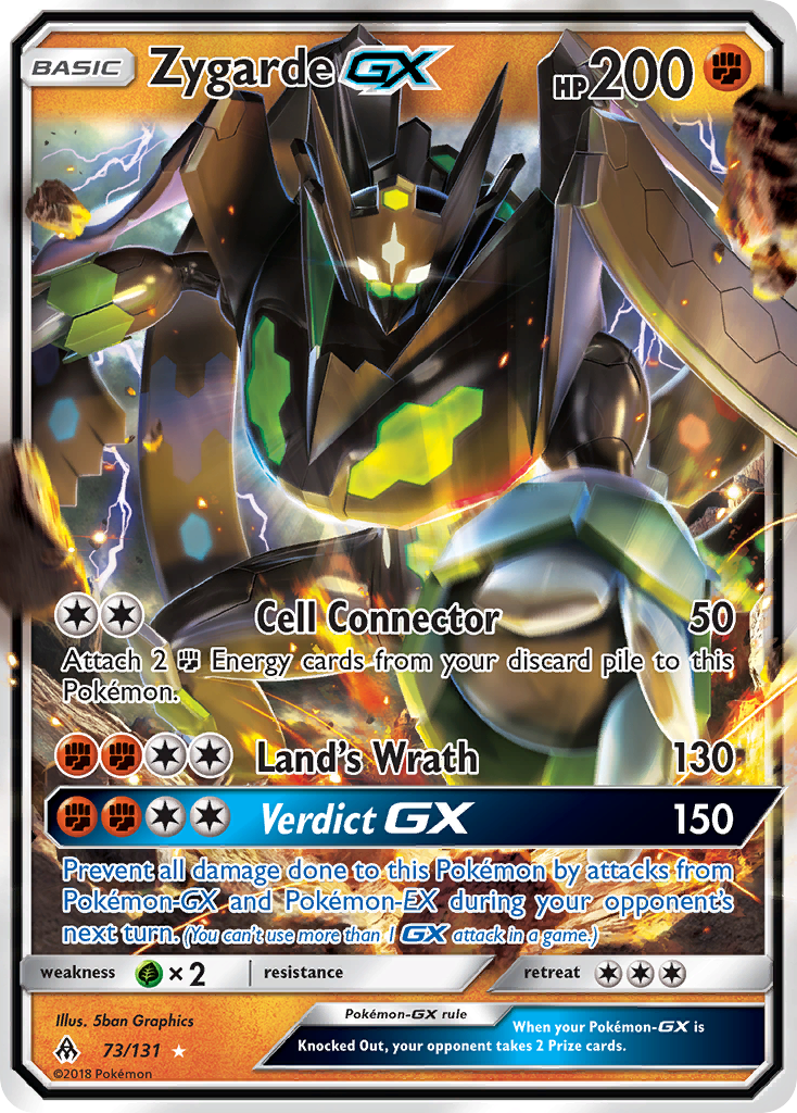 Zygarde GX (73/131) [Sun & Moon: Forbidden Light] | Good Games North