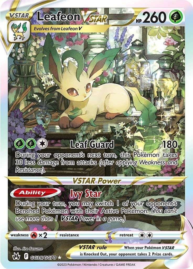 Leafeon VSTAR (GG35/GG70) [Sword & Shield: Crown Zenith] | Good Games North
