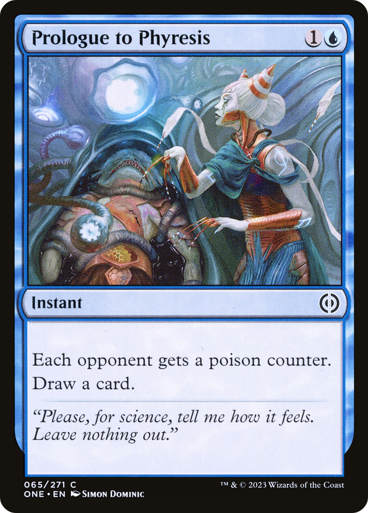 Prologue to Phyresis [Phyrexia: All Will Be One] | Good Games North