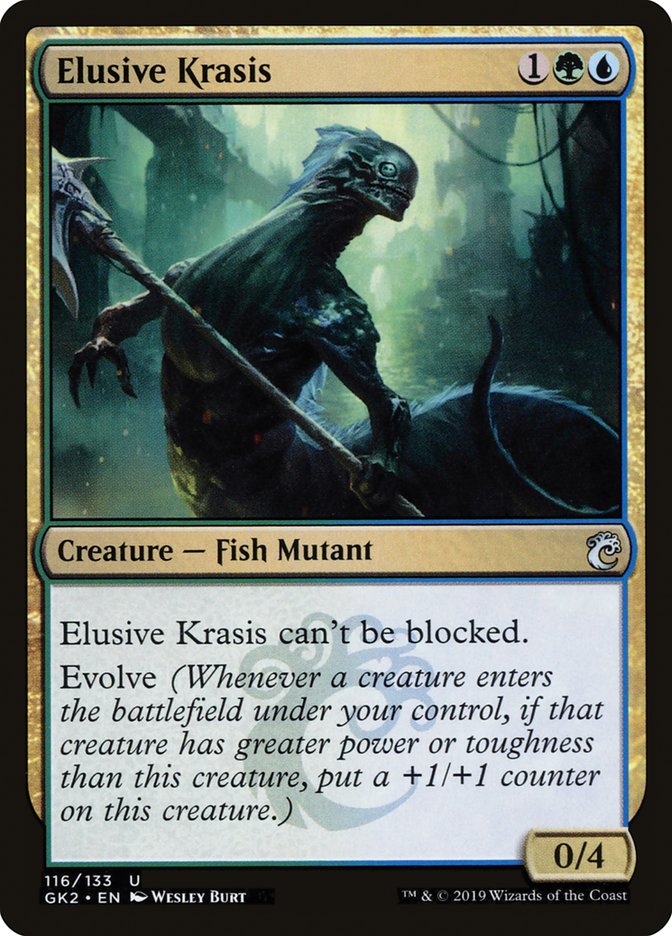 Elusive Krasis [Ravnica Allegiance Guild Kit] | Good Games North