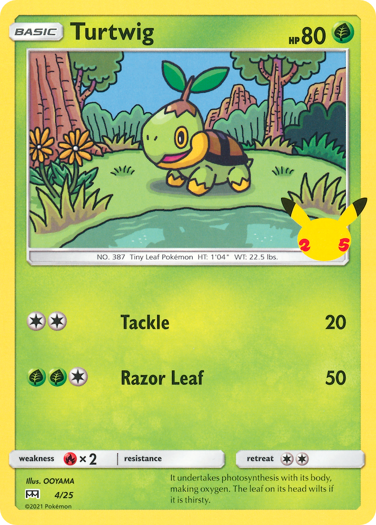 Turtwig (4/25) [McDonald's 25th Anniversary] | Good Games North