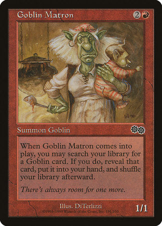 Goblin Matron [Urza's Saga] | Good Games North