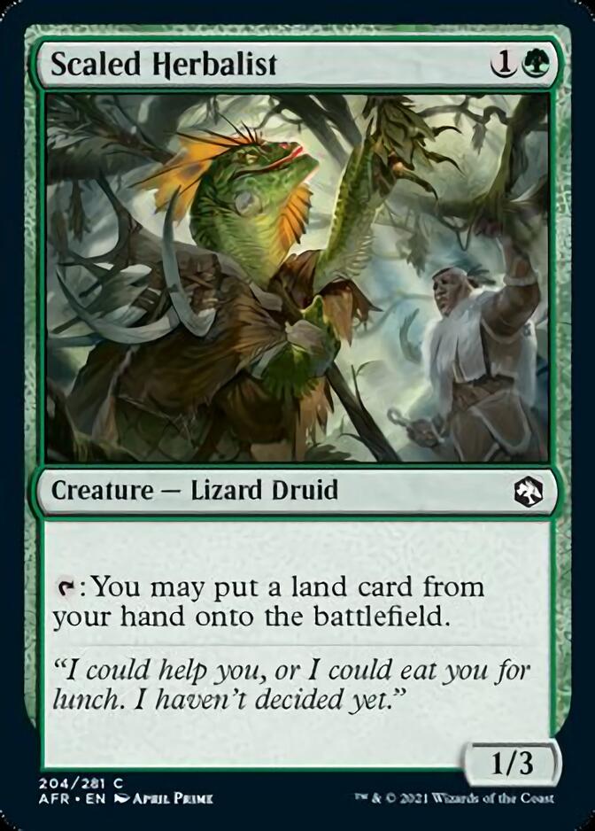 Scaled Herbalist [Dungeons & Dragons: Adventures in the Forgotten Realms] | Good Games North