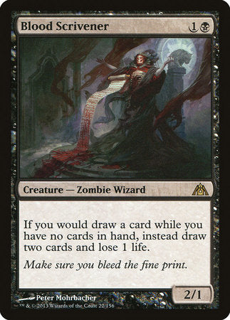 Blood Scrivener [Dragon's Maze] | Good Games North