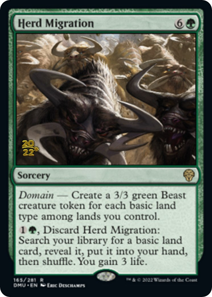 Herd Migration [Dominaria United Prerelease Promos] | Good Games North