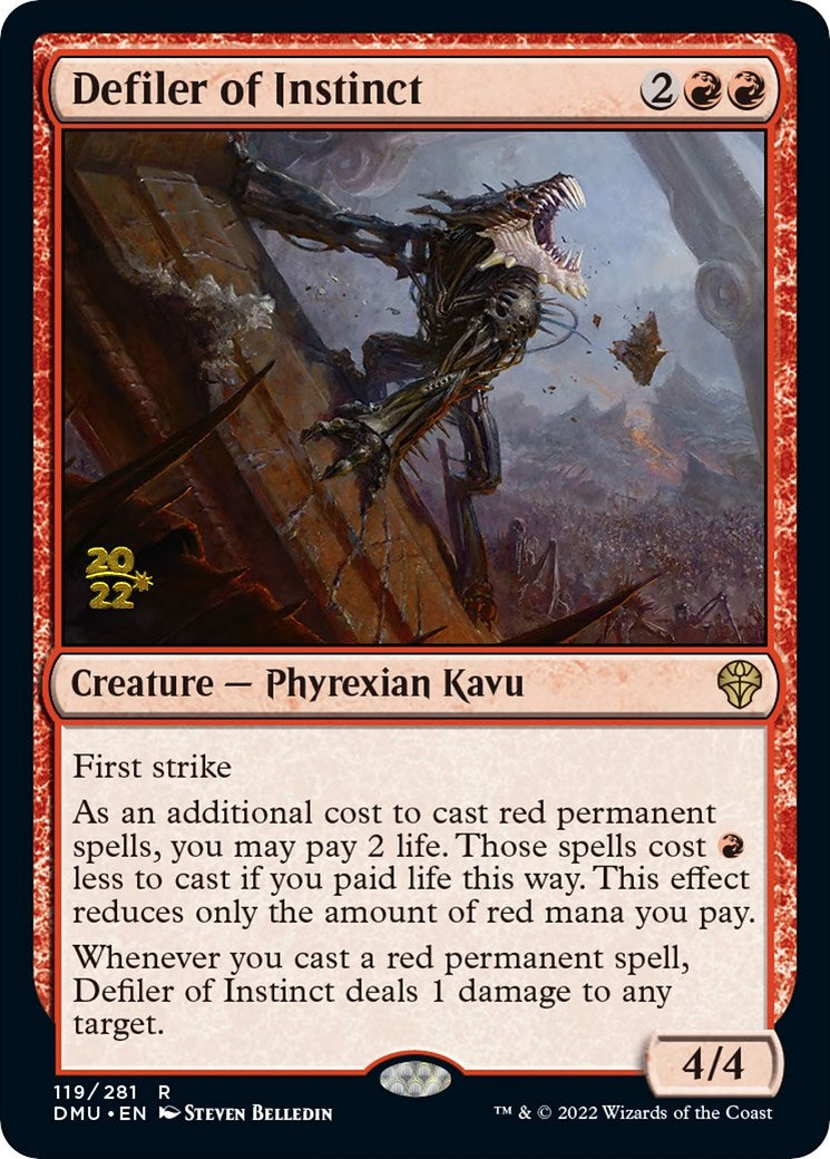 Defiler of Instinct [Dominaria United Prerelease Promos] | Good Games North