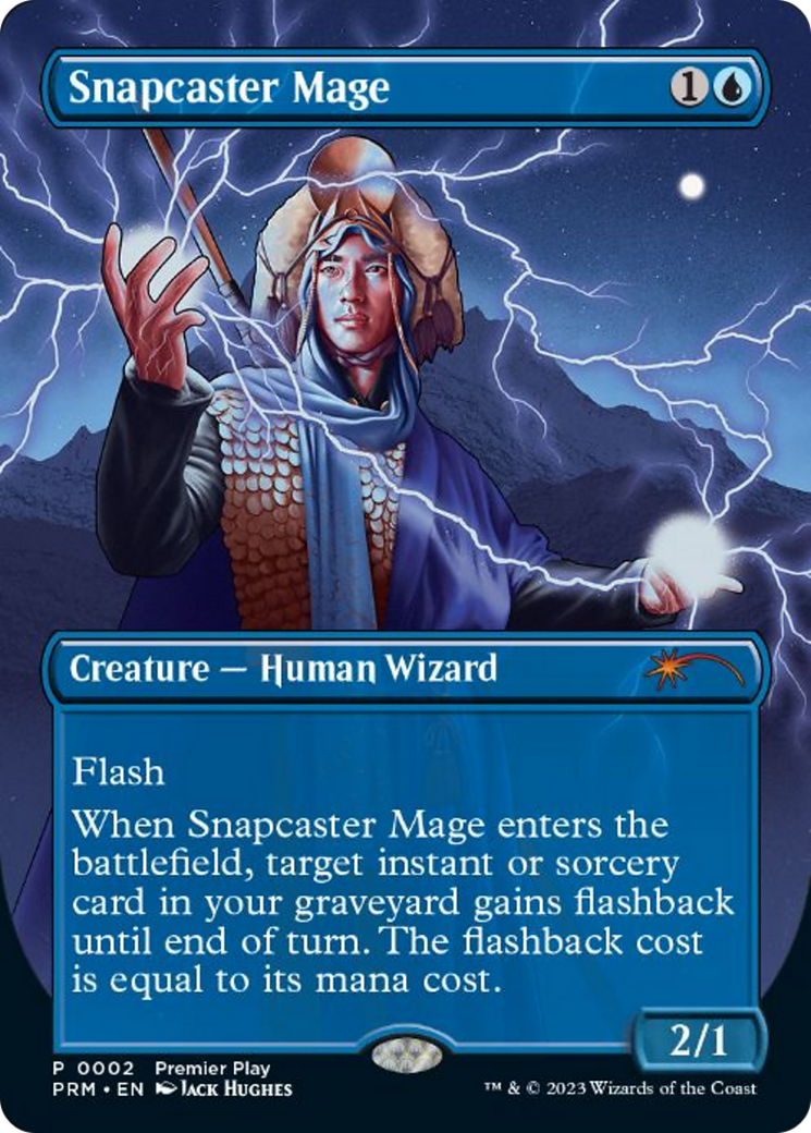 Snapcaster Mage (Borderless Alternate Art) [Regional Championship Qualifiers 2023] | Good Games North