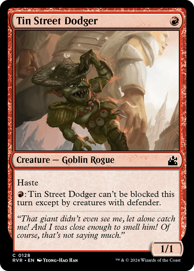 Tin Street Dodger [Ravnica Remastered] | Good Games North