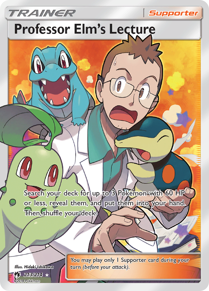 Professor Elm's Lecture (213/214) [Sun & Moon: Lost Thunder] | Good Games North