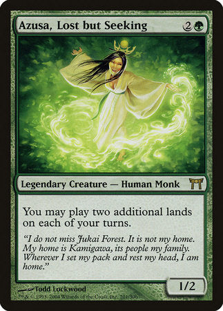 Azusa, Lost but Seeking [Champions of Kamigawa] | Good Games North