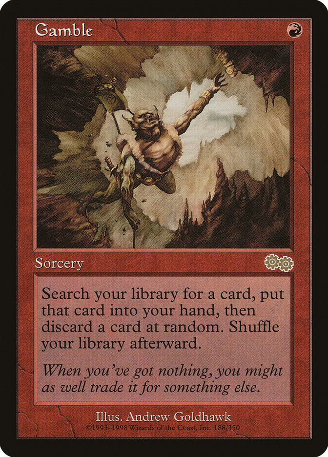 Gamble [Urza's Saga] | Good Games North