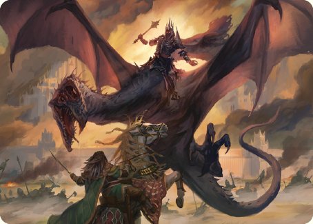 Witch-king, Bringer of Ruin Art Card [The Lord of the Rings: Tales of Middle-earth Art Series] | Good Games North