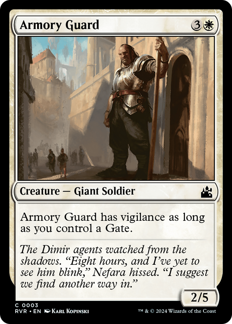 Armory Guard [Ravnica Remastered] | Good Games North