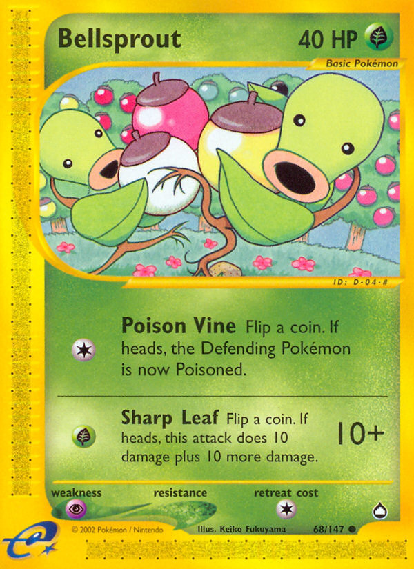 Bellsprout (68/147) [Aquapolis] | Good Games North