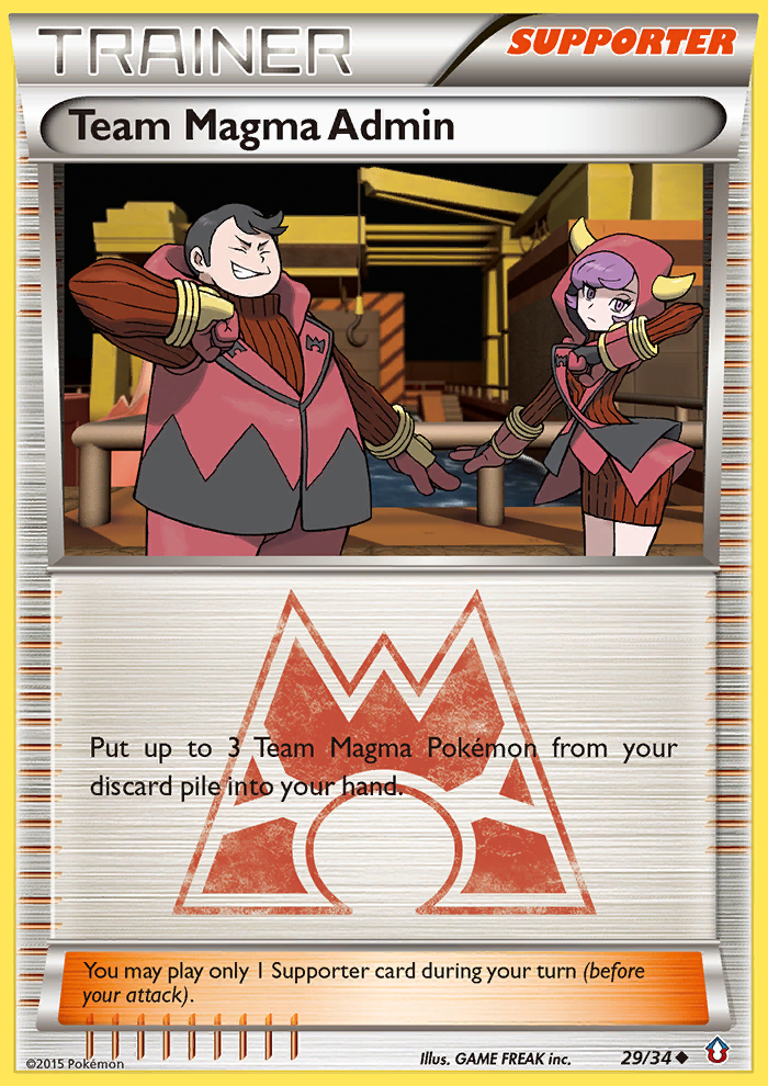 Team Magma Admin (29/34) [XY: Double Crisis] | Good Games North