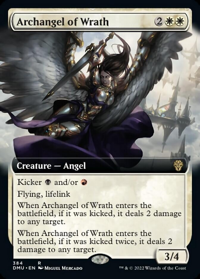 Archangel of Wrath (Extended Art) [Dominaria United] | Good Games North