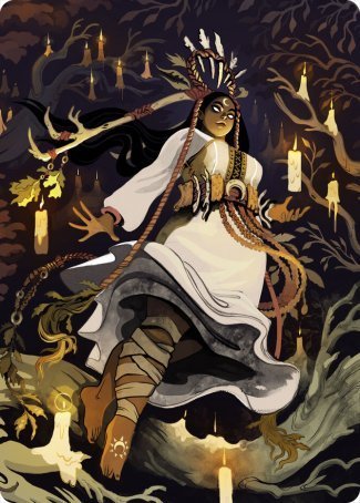 Candlegrove Witch 2 Art Card [Innistrad: Midnight Hunt Art Series] | Good Games North