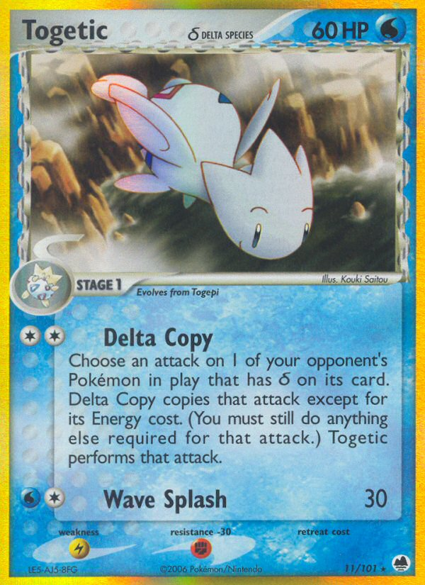 Togetic (11/101) (Delta Species) [EX: Dragon Frontiers] | Good Games North