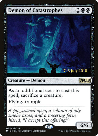 Demon of Catastrophes [Core Set 2019 Promos] | Good Games North