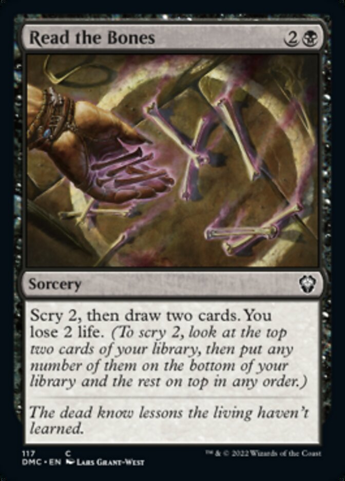 Read the Bones [Dominaria United Commander] | Good Games North