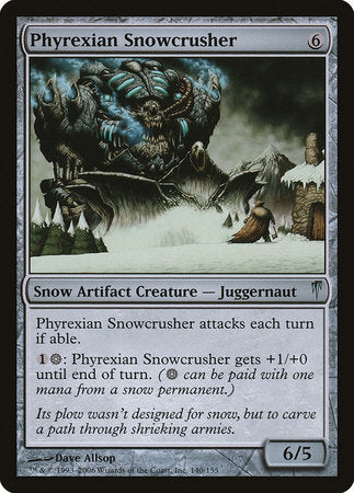 Phyrexian Snowcrusher [Coldsnap] | Good Games North