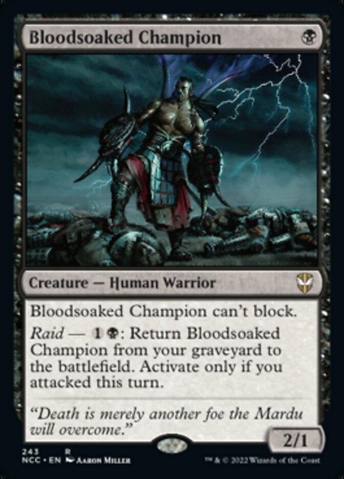 Bloodsoaked Champion [Streets of New Capenna Commander] | Good Games North