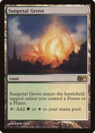 Sunpetal Grove [Magic 2010] | Good Games North