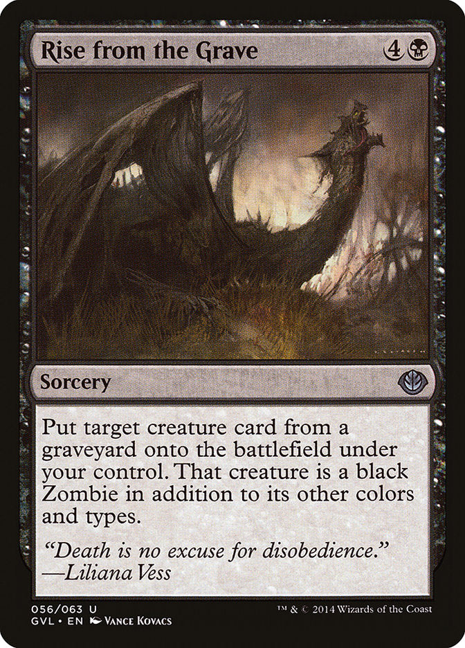 Rise from the Grave (Garruk vs. Liliana) [Duel Decks Anthology] | Good Games North
