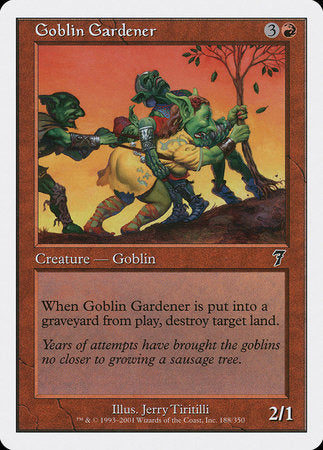Goblin Gardener [Seventh Edition] | Good Games North