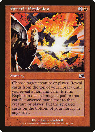 Erratic Explosion [Onslaught] | Good Games North