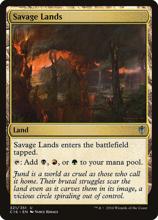 Savage Lands [Commander 2016] | Good Games North
